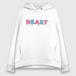 Женское худи оверсайз Mr Beast - Art 1