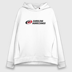 Женское худи оверсайз Carolina Hurricanes Каролина Харрикейнз