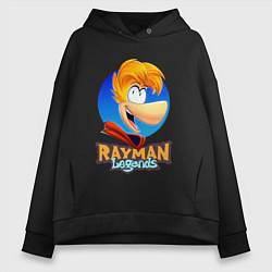 Женское худи оверсайз Веселый Rayman