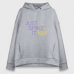 Женское худи оверсайз Just Spike It