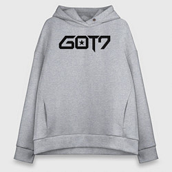 Женское худи оверсайз Got7 bambam