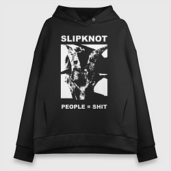 Женское худи оверсайз Slipknot People Shit