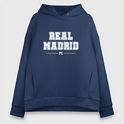 Женское худи оверсайз Real Madrid Football Club Классика