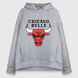 Женское худи оверсайз Chicago Bulls