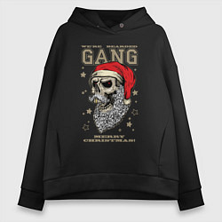 Женское худи оверсайз We are bearded gang - Merry Christmas!