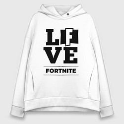 Женское худи оверсайз Fortnite love classic