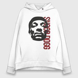 Женское худи оверсайз Репер Snoop Dogg