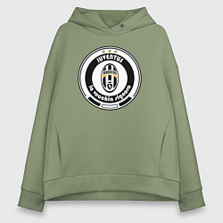 Женское худи оверсайз Juventus club
