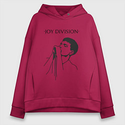 Женское худи оверсайз Йен Кёртис Joy Division