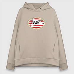 Толстовка оверсайз женская Psv sport fc, цвет: миндальный