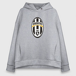 Толстовка оверсайз женская Juventus sport fc, цвет: меланж