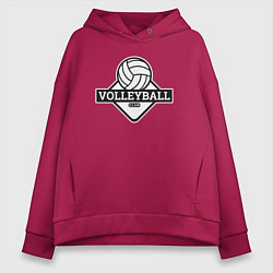 Женское худи оверсайз Volleyball club