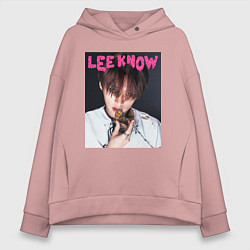 Женское худи оверсайз Lee Know Rock Star Stray Kids
