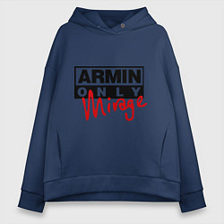 Толстовка оверсайз женская Armin Only: Mirage, цвет: тёмно-синий