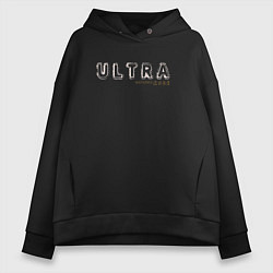 Женское худи оверсайз Depeche Mode - Ultra logo
