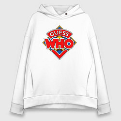 Женское худи оверсайз Guess who