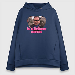 Женское худи оверсайз Michael Scott its Breatney B*tch - the office