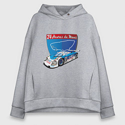 Женское худи оверсайз 24H Le Mans