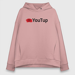 Женское худи оверсайз Youtup youtube