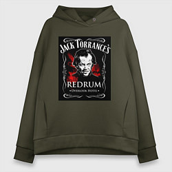 Толстовка оверсайз женская Jack Torrance, цвет: хаки