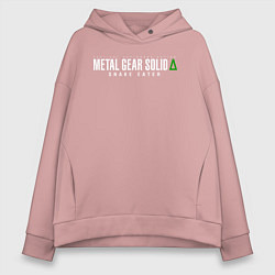 Женское худи оверсайз Metal gear solid 3 Snake eater logo