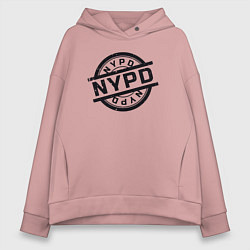 Женское худи оверсайз New York police