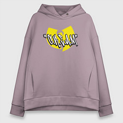 Толстовка оверсайз женская Wu-Tang Clan cream, цвет: сиреневый