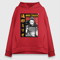Женское худи оверсайз Моя геройская академия Mirio Togata