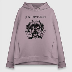 Женское худи оверсайз Joy Division - rock dog