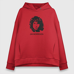 Женское худи оверсайз Jim Morrison rock legend