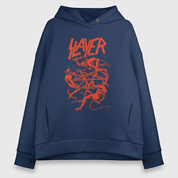 Женское худи оверсайз Slayer Demon Skull