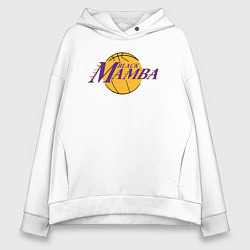 Толстовка оверсайз женская Black mamba, цвет: белый