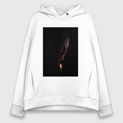 Толстовка оверсайз женская John Wick in the dark, цвет: белый
