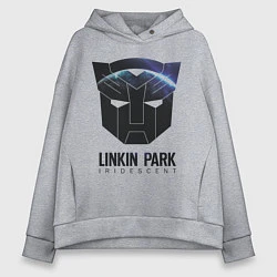 Толстовка оверсайз женская Linkin Park: Iridescent, цвет: меланж