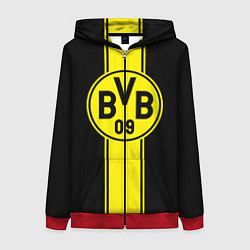 Толстовка на молнии женская BVB, цвет: 3D-красный