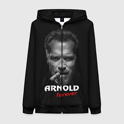 Женская толстовка на молнии Arnold forever
