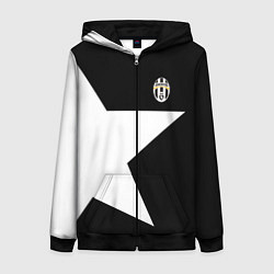 Женская толстовка на молнии FC Juventus: Star