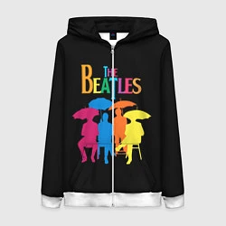 Женская толстовка на молнии The Beatles: Colour Rain
