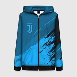 Женская толстовка на молнии FC Juventus: Blue Original