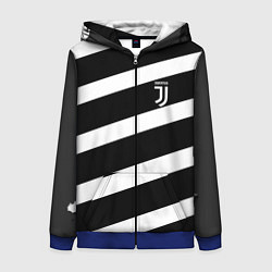 Женская толстовка на молнии Juve: B&W Lines
