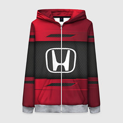 Толстовка на молнии женская Honda Sport, цвет: 3D-меланж