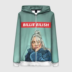 Женская толстовка на молнии Billie Eilish