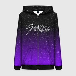 Женская толстовка на молнии STRAY KIDS