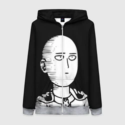 Женская толстовка на молнии ONE-PUNCH MAN