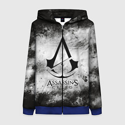 Толстовка на молнии женская Assassin’s Creed, цвет: 3D-синий