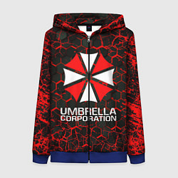 Женская толстовка на молнии UMBRELLA CORPORATION