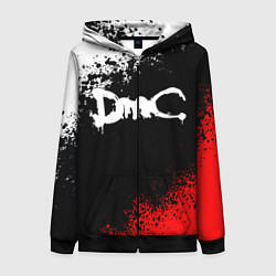 Толстовка на молнии женская DEVIL MAY CRY DMC, цвет: 3D-черный