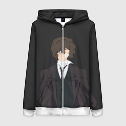 Женская толстовка на молнии Osamu Dazai