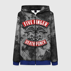 Женская толстовка на молнии Five Finger Death Punch