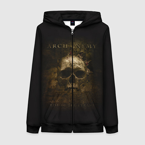 Женская толстовка на молнии ARch Enemy 37 / 3D-Черный – фото 1